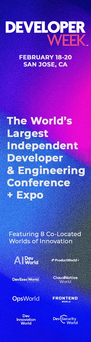 DeveloperWeek tall skyscraper partner advertisement